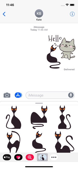 Funny Cat Emotions Stickers(圖1)-速報App