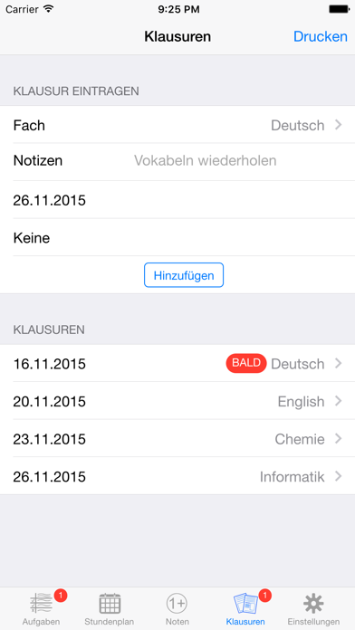 How to cancel & delete MARK - Mein Schülermanager from iphone & ipad 4