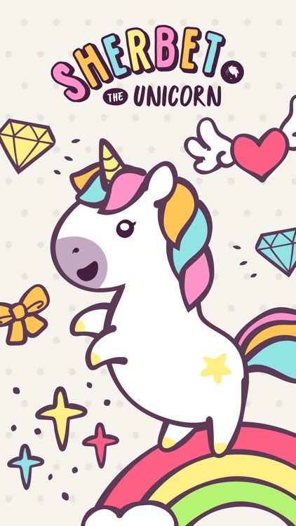 Sherbet the Unicorn Stickers