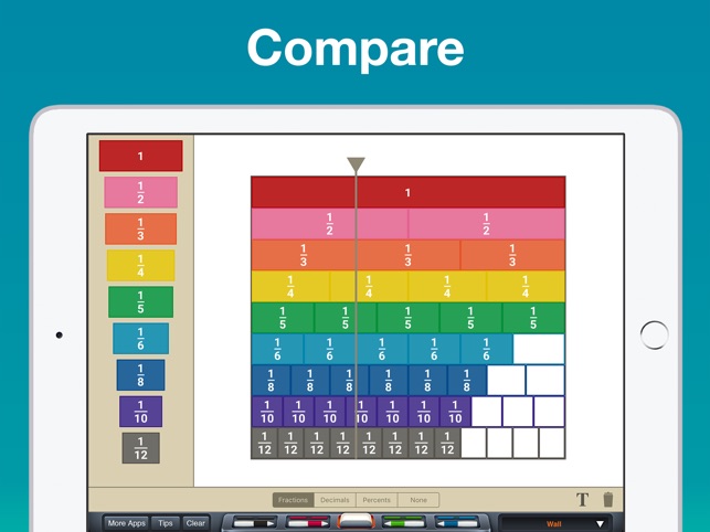 Fraction Tiles Manipulative(圖3)-速報App