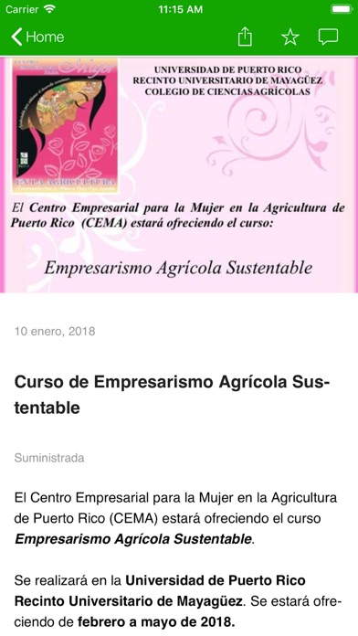 Informe Agricola screenshot 3