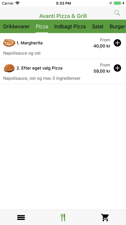 Vedhæft til fintælling omfattende Avanti Pizza Gråsten by EatMore.dk I/S
