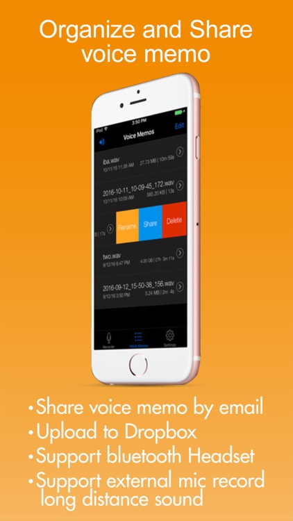 Voice Recorder HD screenshot-3