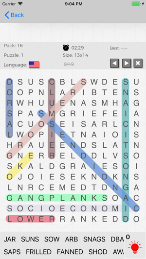 Word Search Multi-Language(圖2)-速報App