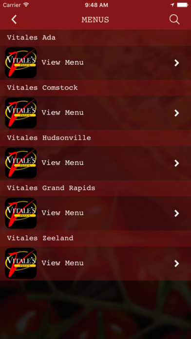 Vitale's Pizza screenshot 4