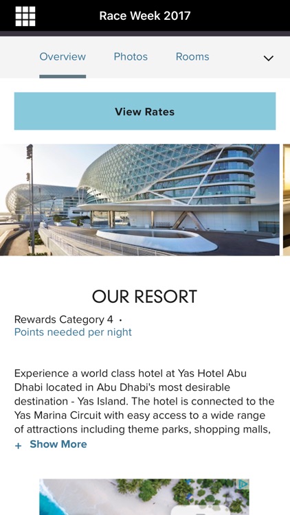 Yas Hotel Abu Dhabi