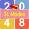 2048 Super Plus is an upgraded version of the current popular games of 2048