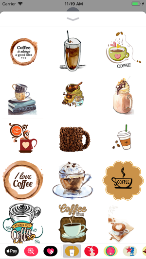 Coffee Lovers Stickers(圖2)-速報App