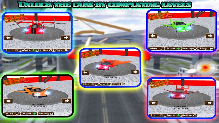 Ultimate Flying Car Sims 2017