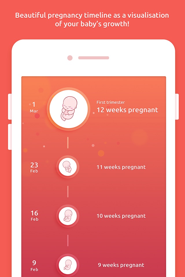 Babynote - Pregnancy Timeline screenshot 3