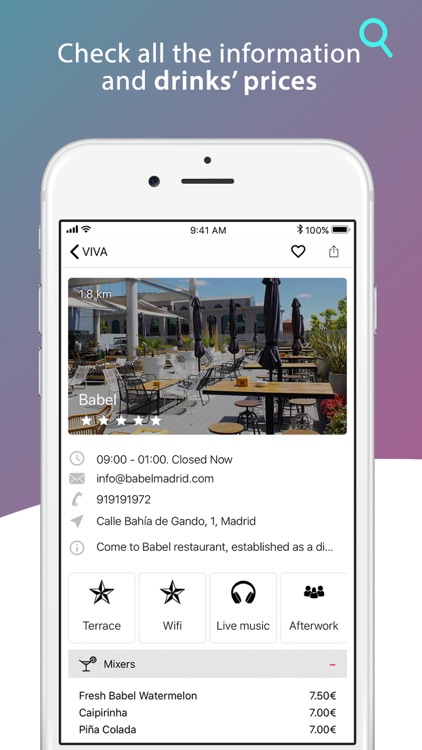 VIVA - The best bars in Madrid screenshot-3