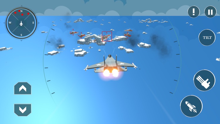 War Planes Craft Ships Attack screenshot-3