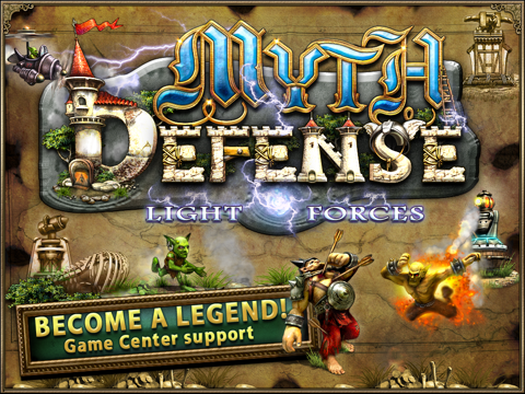 Myth Defense HD: Силы Света на iPad