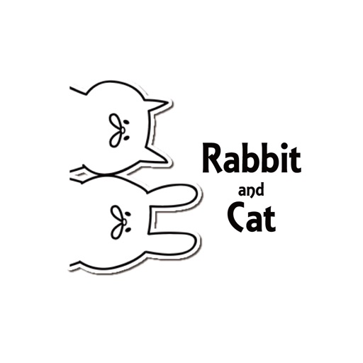 A rabbit and cat