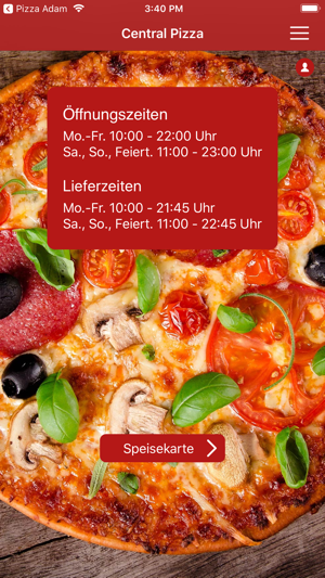 Central Pizza Giessen(圖1)-速報App