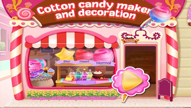 Cotton Candy Maker And Decoration - Cooking Game(圖1)-速報App