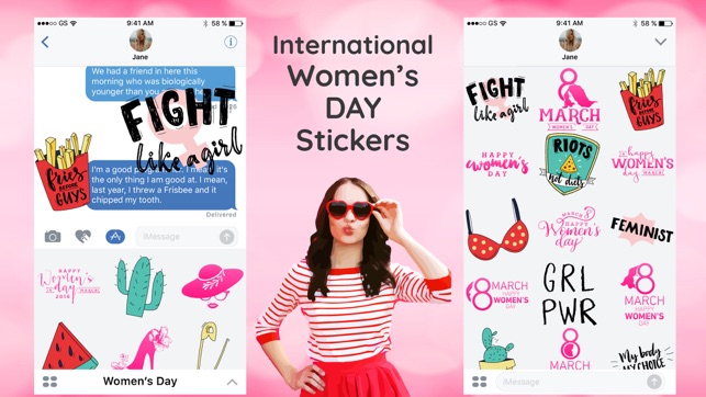 Beautiful Womens Day Stickers(圖1)-速報App