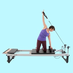 Pilates reformer con bandas elasticas - Ejercicio trepando el arbol - Prof.  Erika Fehler 