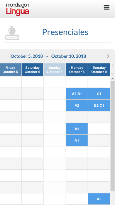 Portal del Estudiante de ML screenshot 4