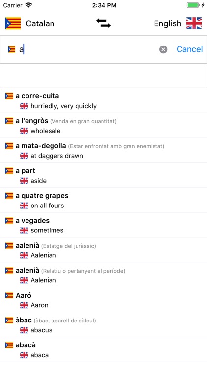 Catalan-English Dictionary