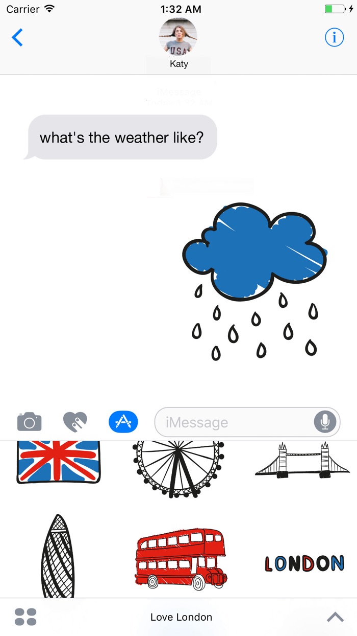 I love London Stickerpack