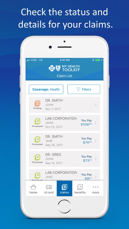 My Health Toolkit® for BCBS screenshot-3