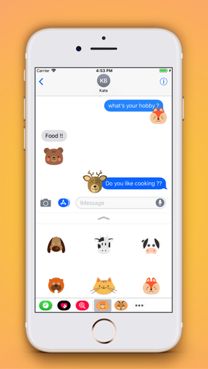 Animals Emoji Stickers(圖3)-速報App