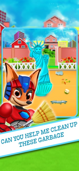 Animal Superhero City Cleaner(圖2)-速報App