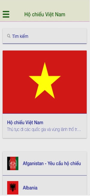 Visa - Hộ chiếu đi các nước