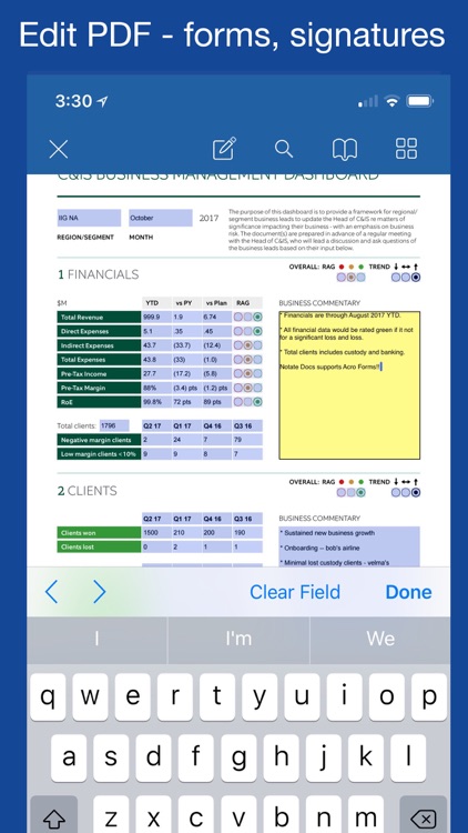 Notate Pro for BlackBerry