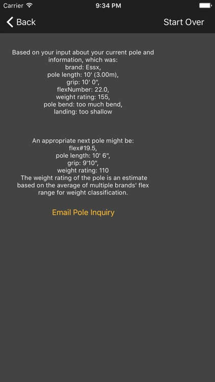 Pole Calculator