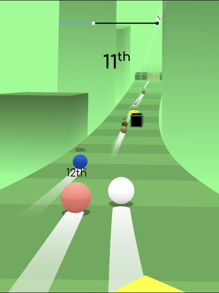 Balls Race, game for IOS