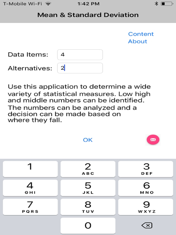 Screenshot #4 pour Mean Stnd Deviation Automated