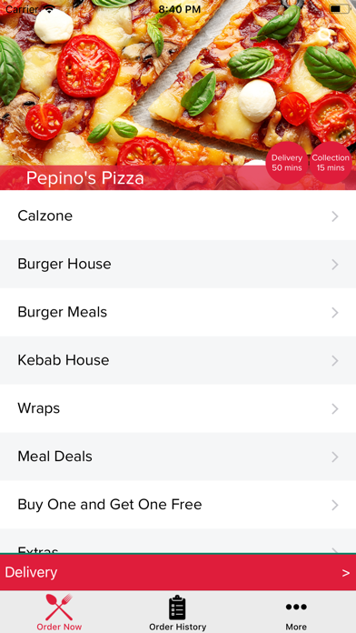Pepinos Pizza screenshot 2