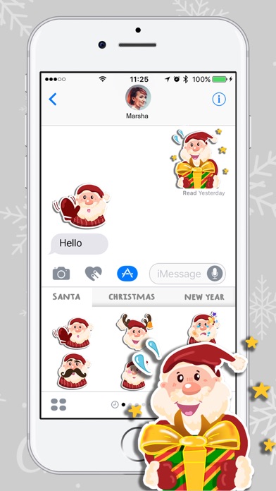 Merry Christmas 2017 Stickers screenshot 4