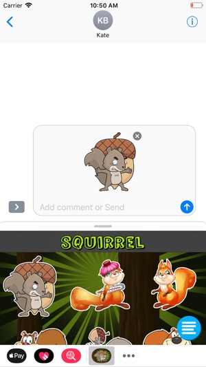 Squirrel Messenger(圖2)-速報App