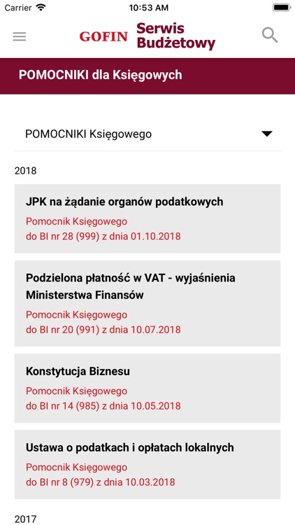 GOFIN Serwis Budżetowy screenshot-4