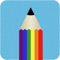 Draw, sketch, doodle, or paint anything and everything in rainbows