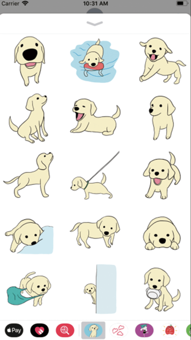 Golden Retriever : Stickers screenshot 3