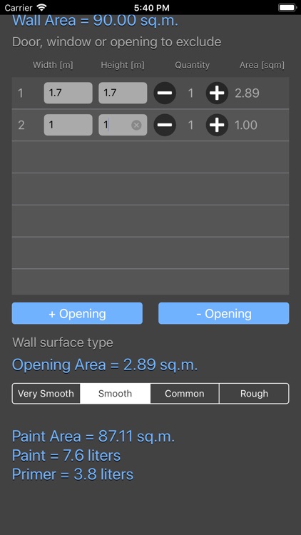 Paint Calculator Plus