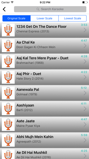 SingerZone Hindi and Bollywood Karaoke(圖2)-速報App