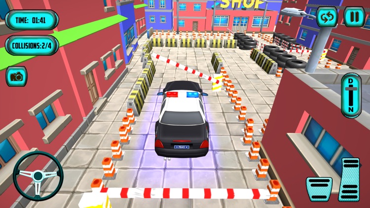 Police Cop Car Parking Sim screenshot-4