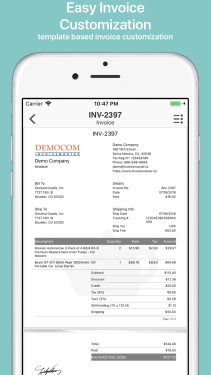 Invoice Master: Go Easy Simple
