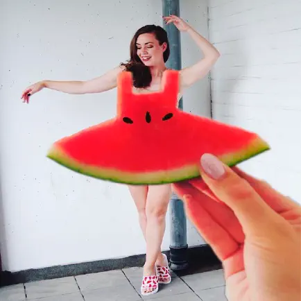 Watermelon Dress insta challenge stickers Cheats