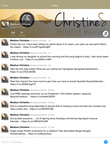 Intuitive Medium Christine App screenshot 3