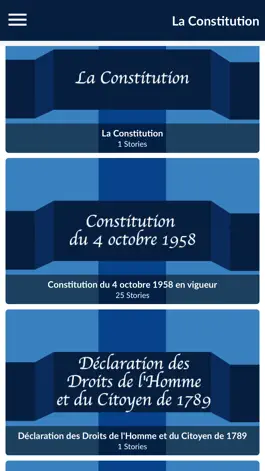 Game screenshot Constitution Française apk