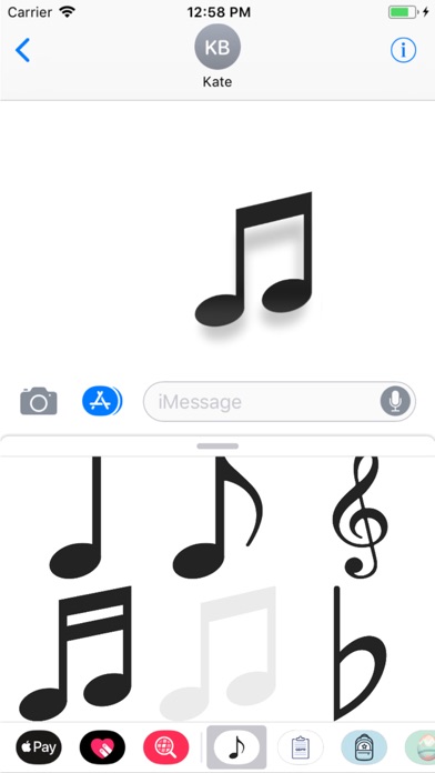 Music Notation Stickers Pro screenshot 2