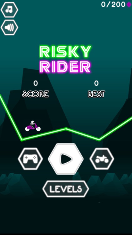 Risky Rider : Racing Bike