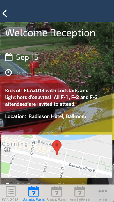 Ferrari Club of America app screenshot 4