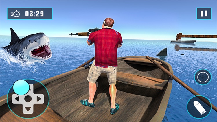 Shark Hunter Scuba Diving 3D screenshot-4